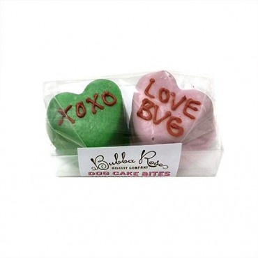 Candy Heart Cake Bites 2 Pack - Case Of 6