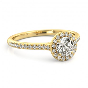 Candy Diamond Ring - Yellow Gold