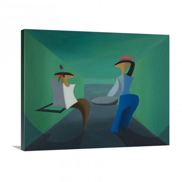 Chat A Little Wall Art - Canvas - Gallery Wrap