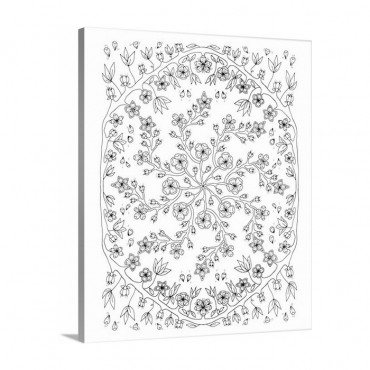Cherry Blossom Mandala