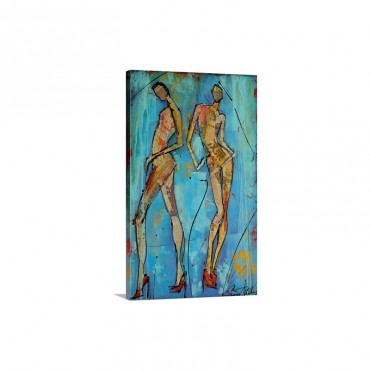 China Dolls Wall Art - Canvas - Gallery Wrap