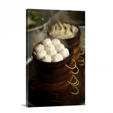 China Guangdong Canton Typical Dim Sum Wall Art - Canvas - Gallery Wrap