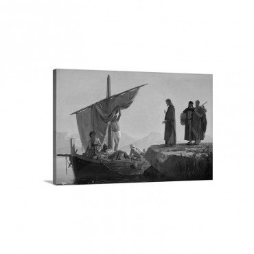Christ Calling the Apostles James And John 1869 Wall Art - Canvas - Gallery Wrap