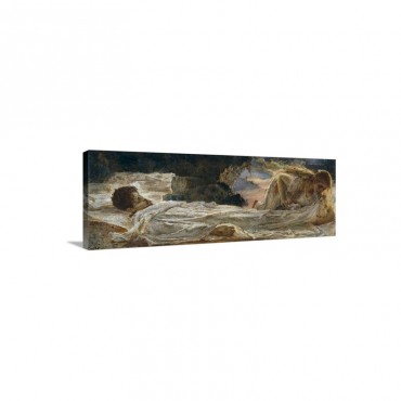 Christ And Mary Magdalene 1904 Wall Art - Canvas - Gallery Wrap