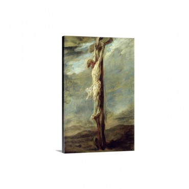 Christ On The Cross Wall Art - Canvas - Gallery Wrap