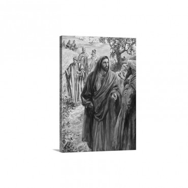 Christ With His Disciples Wall Art - Canvas - Gallery Wrap