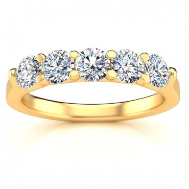 Christina Diamond Ring - Yellow Gold