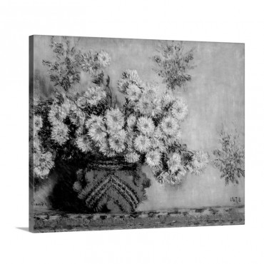 Chrysanthemums Wall Art - Canvas - Gallery Wrap