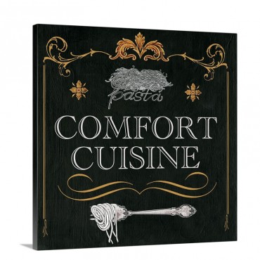 Comfort Cuisine Wall Art - Canvas - Gallery Wrap