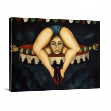 Contortionist Wall Art - Canvas - Gallery Wrap
