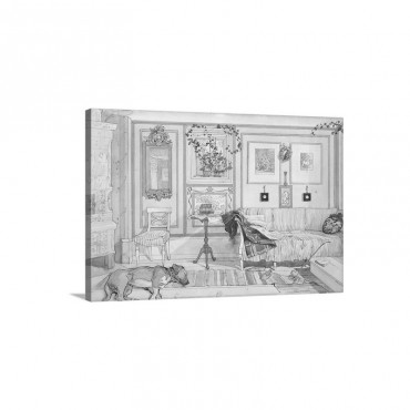 Cosy Corner By Carl Larsson Wall Art - Canvas - Gallery Wrap