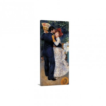 Country Dance By Pierre Auguste Renoir 1883 Musee D'Orsay Paris France Wall Art - Canvas - Gallery Wrap