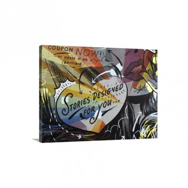 Coupon Stories Wall Art - Canvas - Gallery Wrap