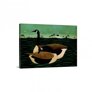Cowie Canada Geese Wall Art - Canvas - Gallery Wrap