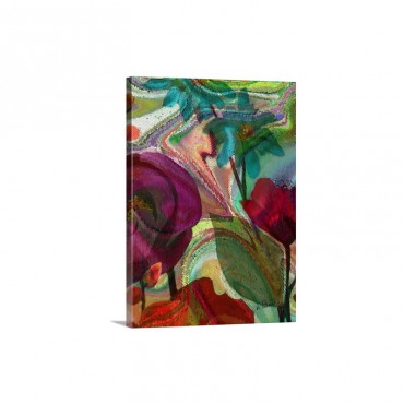 Crystal Floral I I Wall Art - Canvas - Gallery Wrap