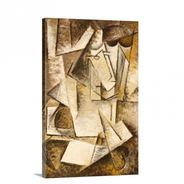 Cubist Abstract Wall Art - Canvas - Gallery Wrap