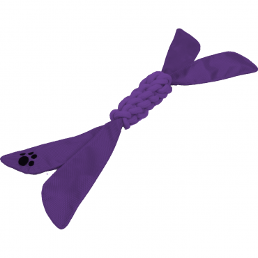 Extreme Twist Squeek Pet Rope Toy - Purple
