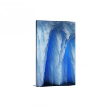 Detail Of An Iceberg Antarctica Wall Art - Canvasv - Gallery Wrap