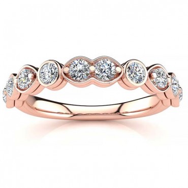 Diana Diamond Ring - Rose Gold