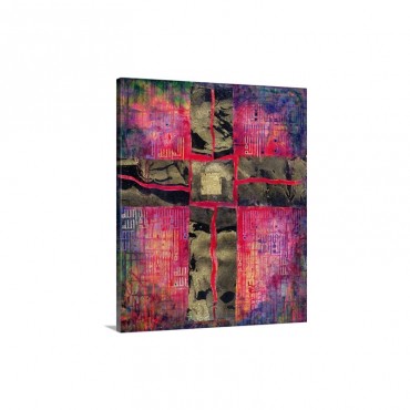 Divided Cross 2000 Wall Art - Canvas - Gallery Wrap