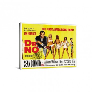 Dr No 1962 Wall Art - Canvas - Gallery wrap