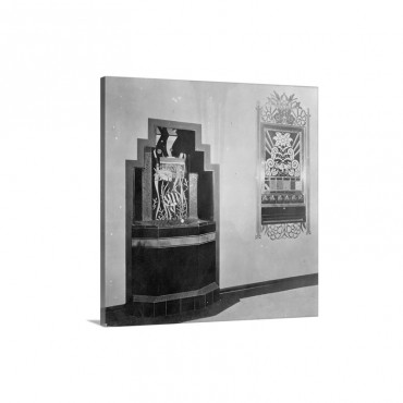 Drinking Fountain At Studio Theatre Wall Art - Canvas - Gallery Wrap