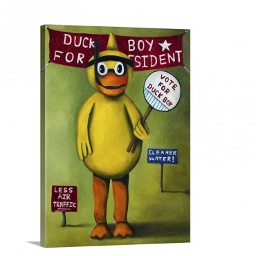 Duck Boy I I Wall Art - Canvas - Gallery Wrap
