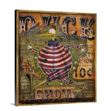 Duck Show I Wall Art - Canvas - Gallery Wrap
