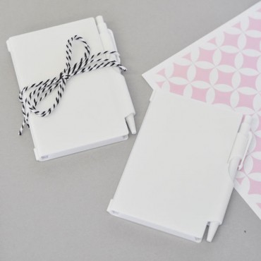 DIY Blank Notebook Favors