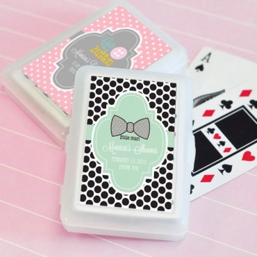 Personalized Baby Shower Playing Cards - 24 Pieces