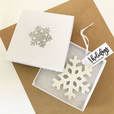 Personalized Snowflake Ornaments - 24 Pieces