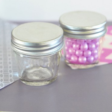 DIY Blank Small 4 oz Mason Jars