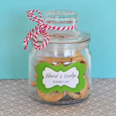 Personalized Mini Cookie Jars - Set of 24