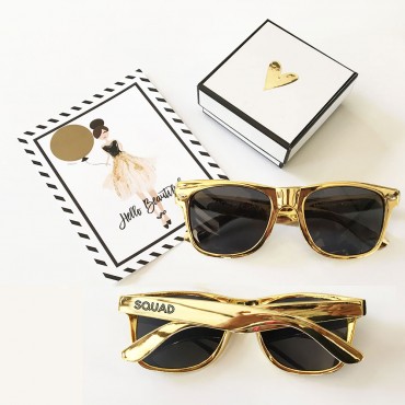 Gold Bachelorette Sunglasses