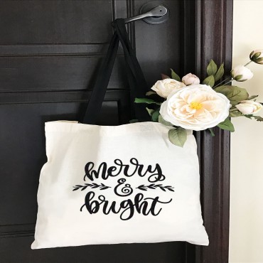 Holiday Canvas Totes