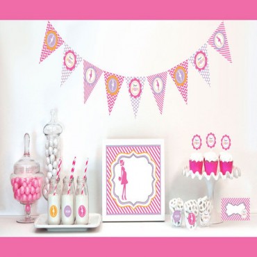 Going to Pop - Pink Decorations Starter Kit