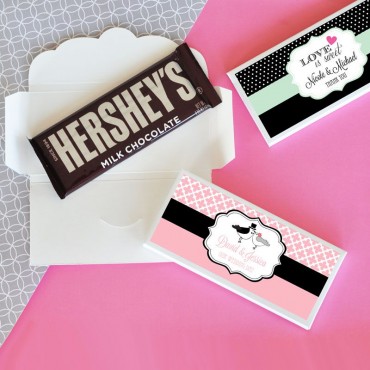 Personalized Theme Candy Wrapper Covers - 24 Pieces