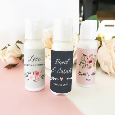 Personalized Floral Garden Lotion - 24 Pieces