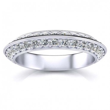 Elana Diamond Ring - White Gold