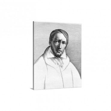 Engraving Of Theodore Gericault Wall Art - Canvas - Gallery Wrap