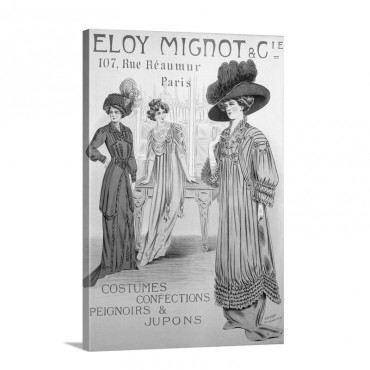 Fashion Advert For Eloy Mignot Wall Art - Canvas - Gallery Wrap