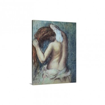 Femme A Sa Toilette c 1895 Wall Art - Canvas - Gallery Wrap