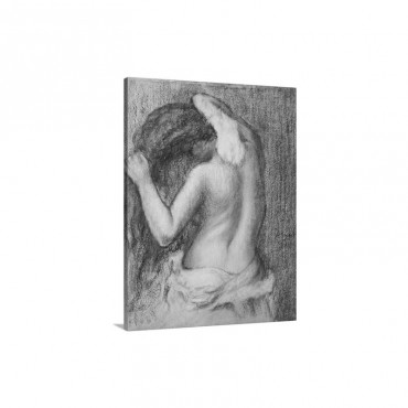 Femme A Sa Toilette c 1895 Wall Art - Canvas - Gallery Wrap