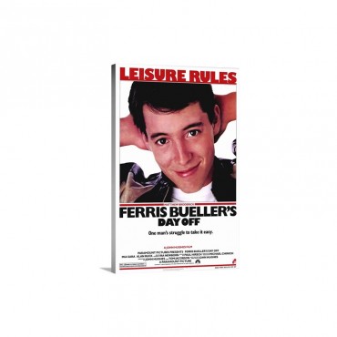 Ferris Buellers Day Off 1986 Wall Art - Canvas - Gallery Wrap
