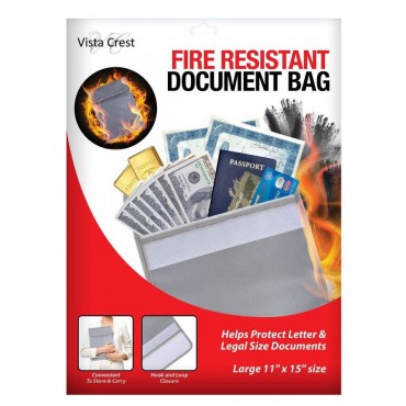 Fire Resistant Document Bag