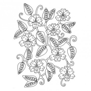 Flowers And Leaves I