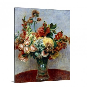 Flowers In A Vase 1898 Wall Art - Canvas - Gallery Wrap