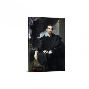 Frans Snyders By Anthony Van Dyck Wall Art - Canvas - Gallery Wrap