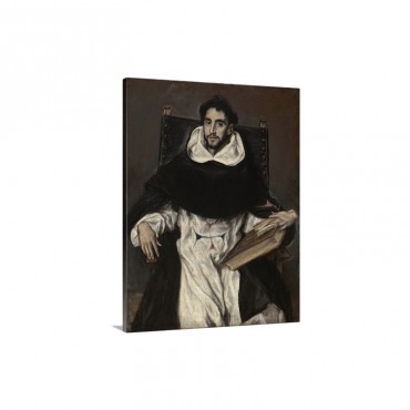 Fray Hortensio Felix Paravicino By El Greco Wall Art - Canvas - Gallery Wrap