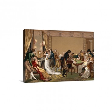 French Party Wall Art - Canvas - Gallery Wrap
